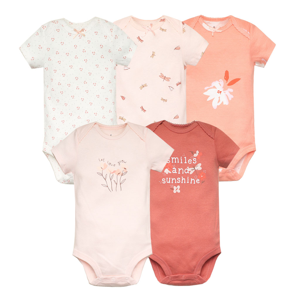 5pcs/lot Baby Bodysuit Fashion - Baby Clothing Next 评论和价格