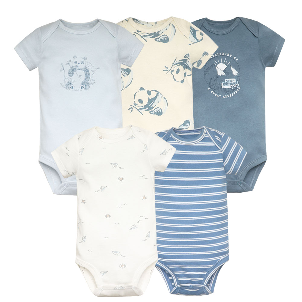 5pcs/lot Baby Bodysuit Fashion - Baby Clothing Next 评论和价格