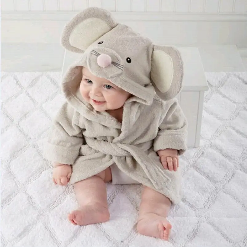 Cotton Baby Robe Bath Towel Ca - Baby Sleep Suit 评论和价格