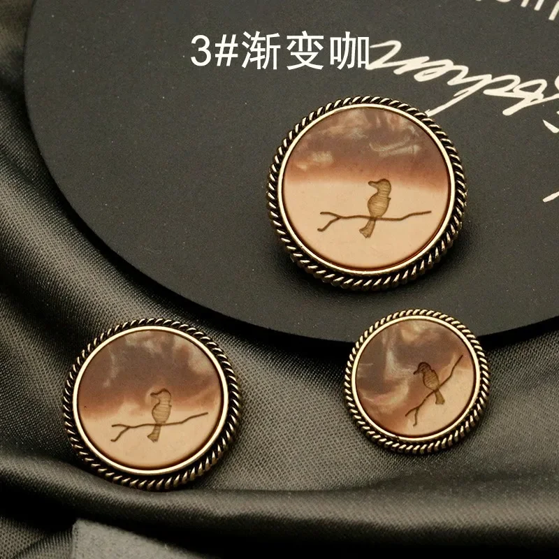 6pcs 18mm 22mm 25mm Bird Decor - Baby Clothing Cheap 评论和价格
