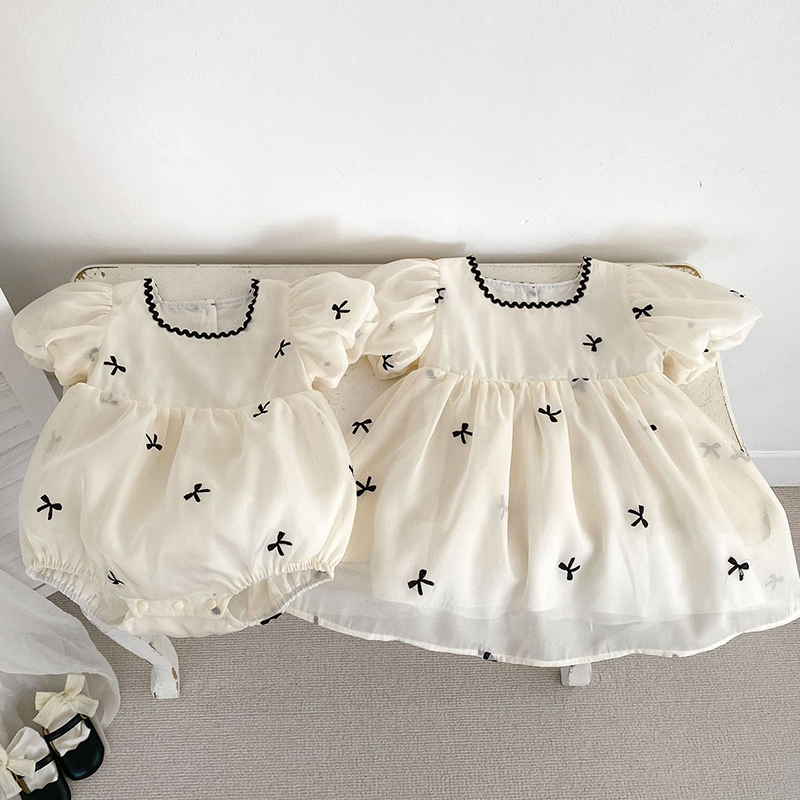 Kids Sisters Clothing Summer B - Baby Clothing In Summer 评论和价格