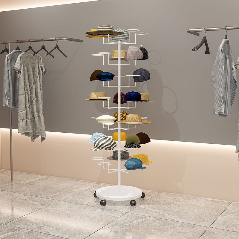 #Hat display rackFloor-to-ceil - Baby Clothing Rack 评论和价格