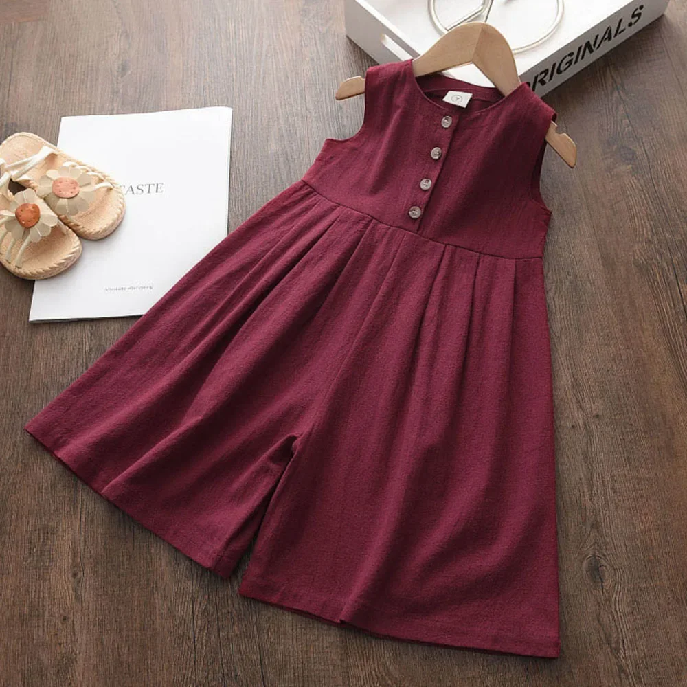 New Fashionable Girls' Jumpsui - Baby Clothing For Summer 评论和价格