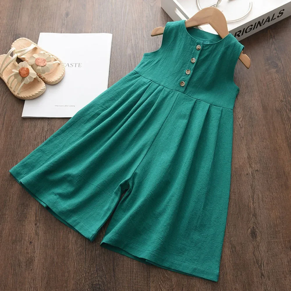 New Fashionable Girls' Jumpsui - Baby Clothing For Summer 评论和价格