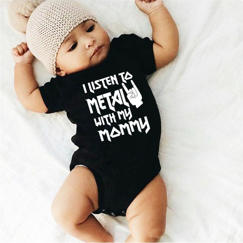 I Listen to Metal with My Dadd - Baby Clothing Next 评论和价格