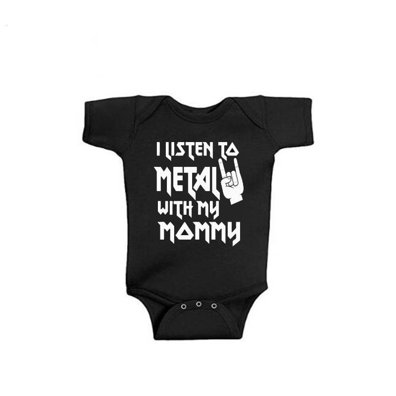 I Listen to Metal with My Dadd - Baby Clothing Next 评论和价格
