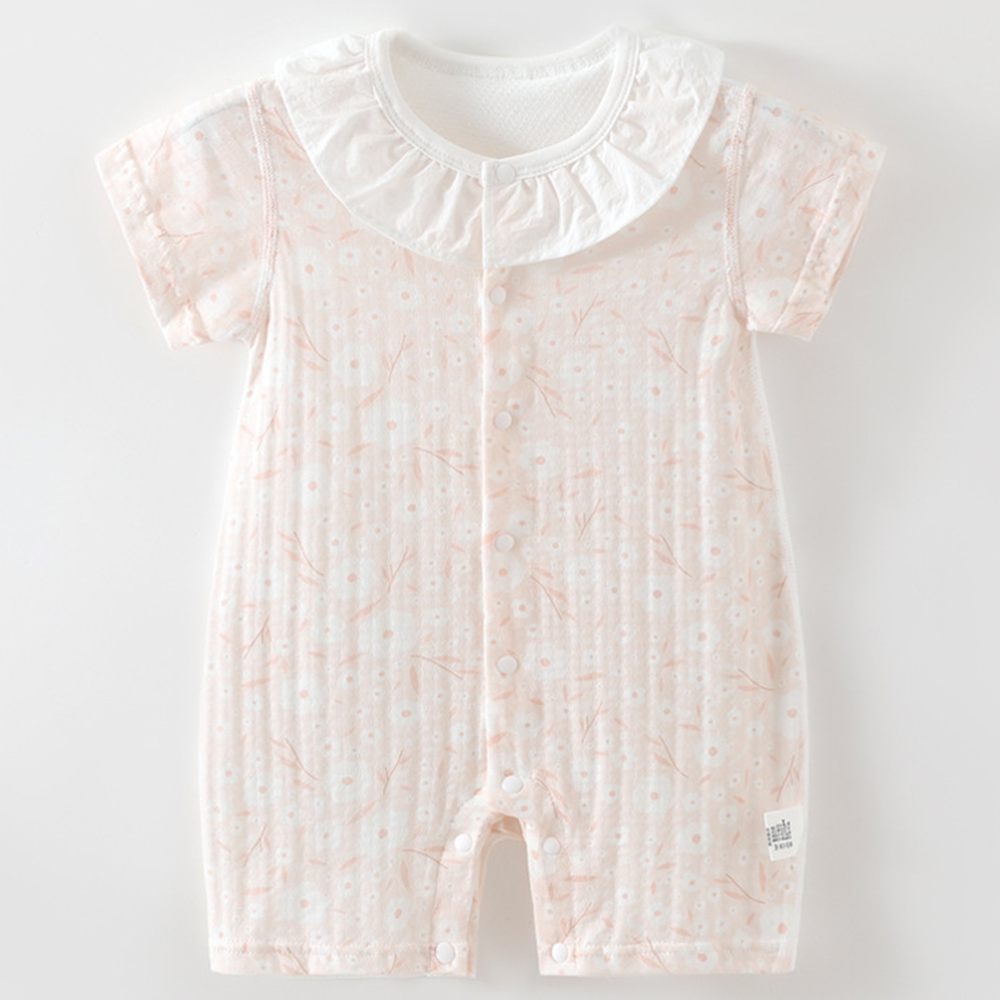 Baby Girls Rompers Short Sleev - Baby Clothing Weight 评论和价格