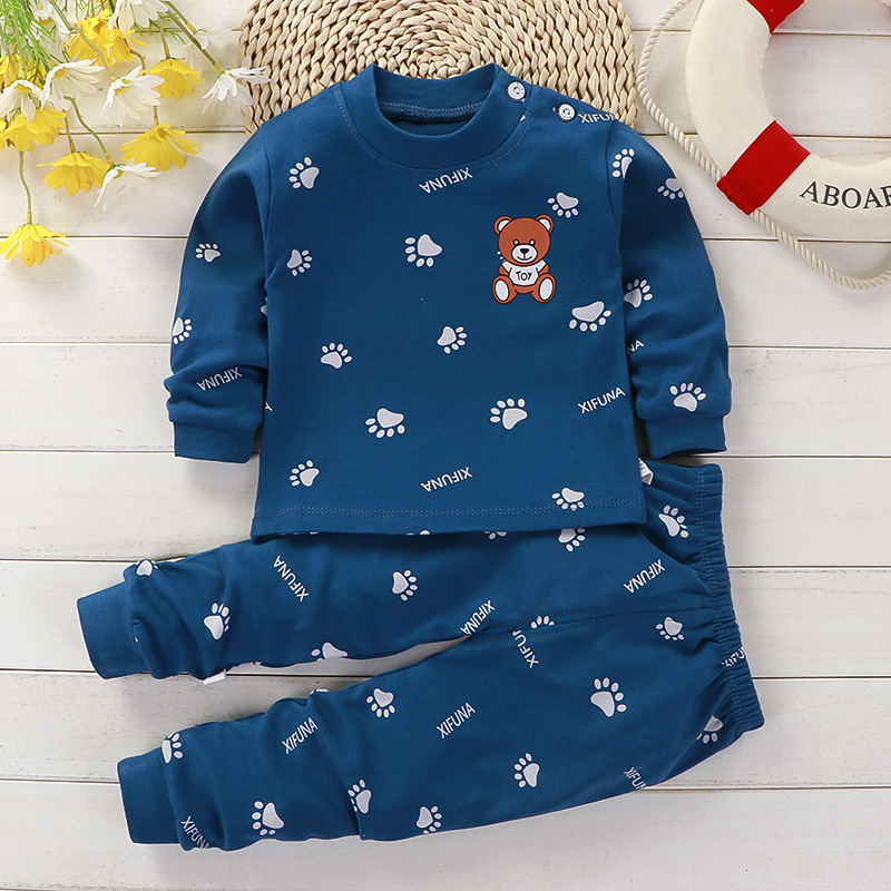 Autumn Sleepwear Pajamas For G - Baby Sleep Suit 评论和价格