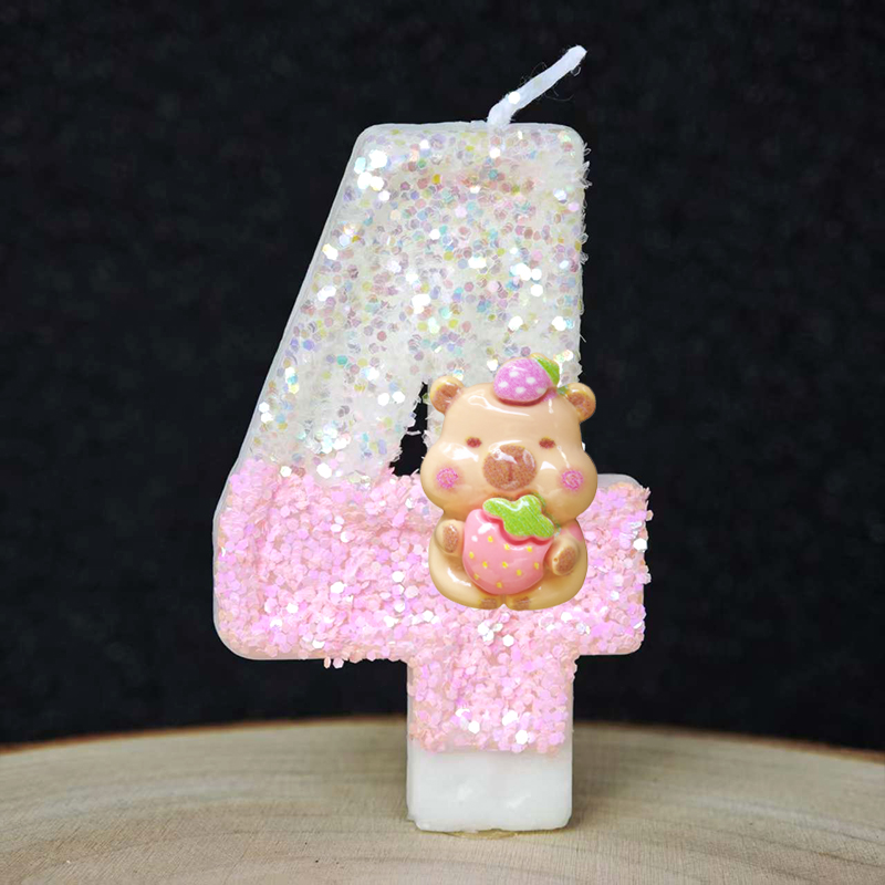 New Capybara Candles Cake Deco - Baby Clothing Easter 评论和价格