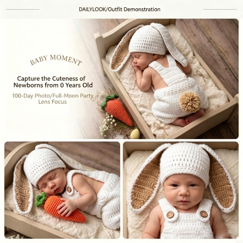 Crochet Knitted Newborn Photog - Baby Clothing Crochet 评论和价格