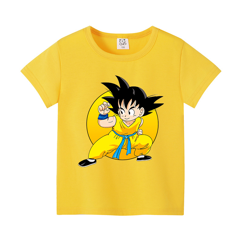 Dragon Ball Goku T-shirt Child - Baby Clothing For Summer 评论和价格