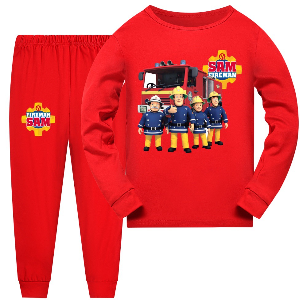 Anime Fireman Sam Clothes Kids - Baby Sleep Suit 评论和价格