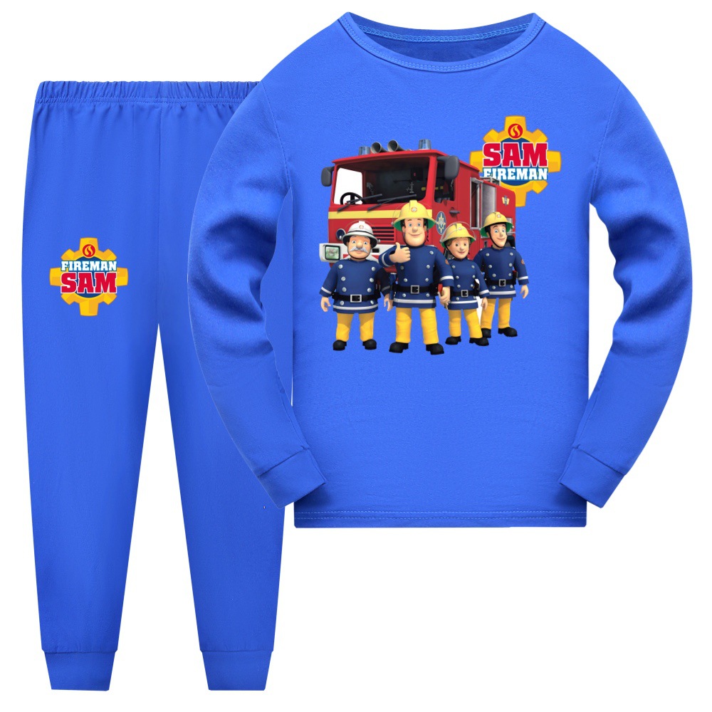 Anime Fireman Sam Clothes Kids - Baby Sleep Suit 评论和价格