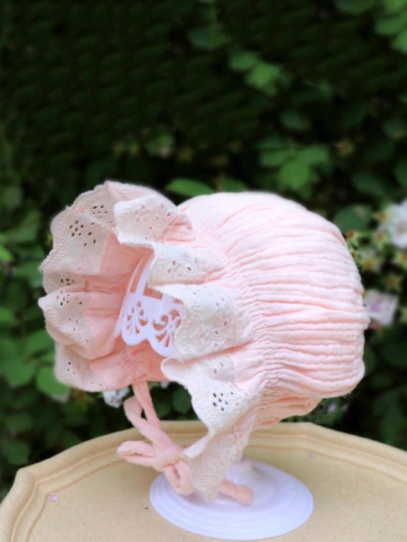 1Pc Vintage Lace Floral Baby B - Baby Hat Beanie 评论和价格