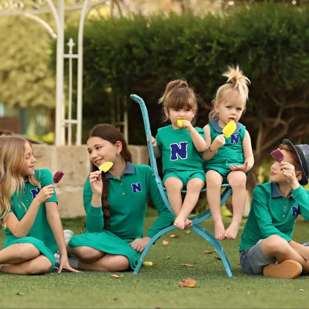 2026 Mali's SS Green Polo Coll - Baby Clothing For Summer 评论和价格