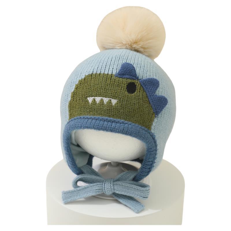 Cute Cartoon Animals Pompom Ha - Baby Hat Beanie 评论和价格