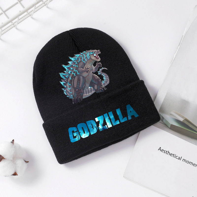 Godzilla Knitted Hat Winter Sp - Baby Hat Beanie 评论和价格