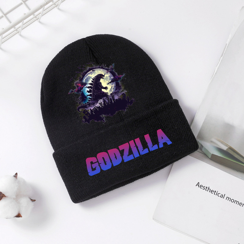 Godzilla Knitted Hat Winter Sp - Baby Hat Beanie 评论和价格