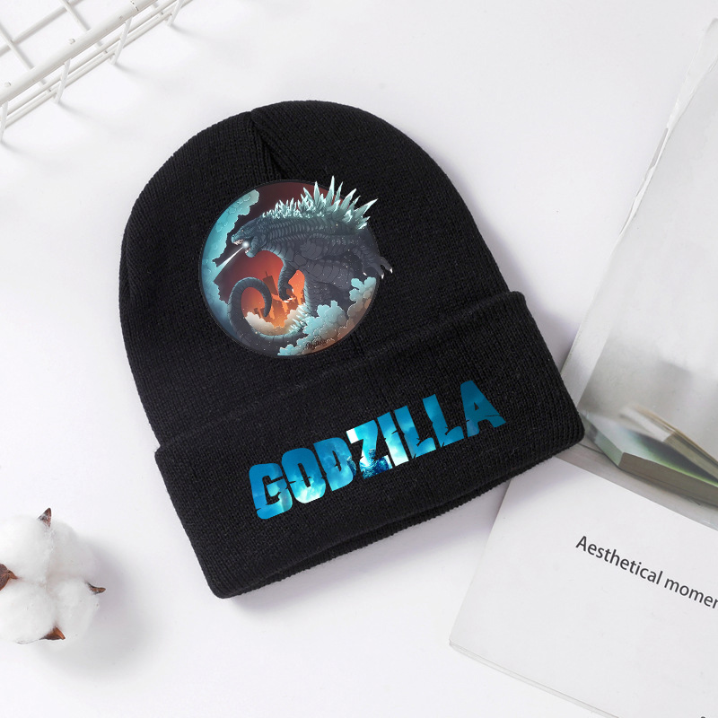 Godzilla Knitted Hat Winter Sp - Baby Hat Beanie 评论和价格