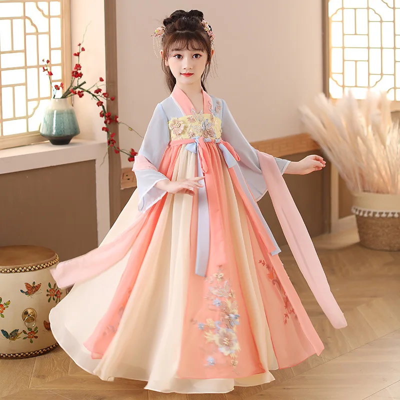 Summer Children Hanfu Dresses  - Baby Clothing For Summer 评论和价格