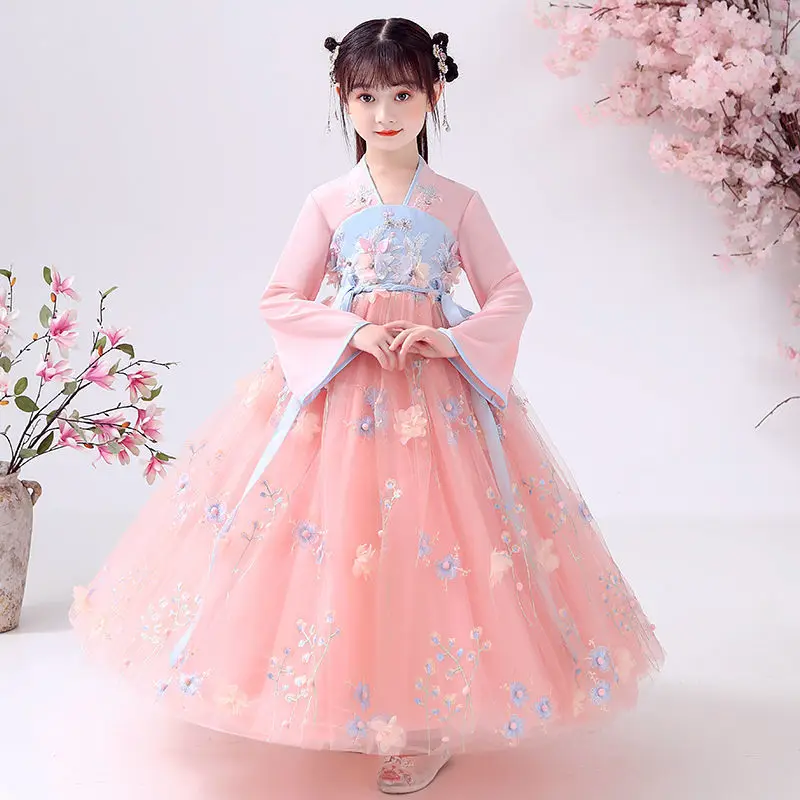 Summer Children Hanfu Dresses  - Baby Clothing For Summer 评论和价格